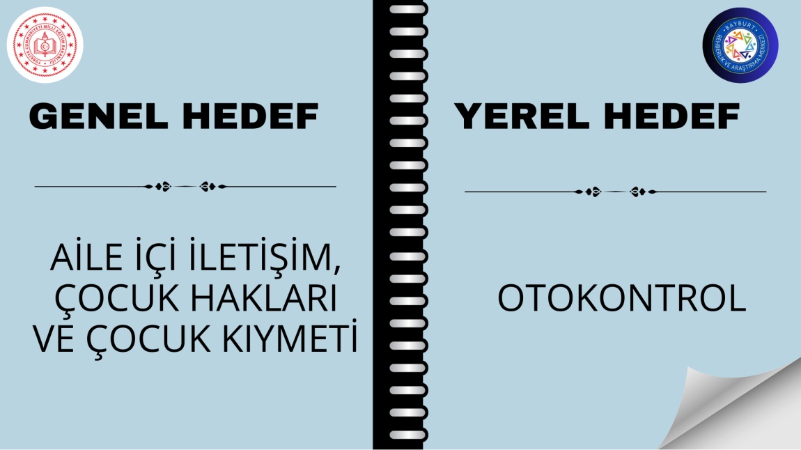2025-2026 YILI GENEL VE YEREL HEDEF İÇERİKLERİ